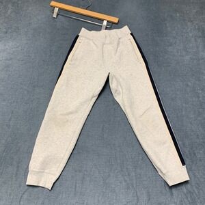 Uniqlo Everyday Sweatpants Boy 7-8 Gray Ultra Stretch Quick Dry Terry Side Panel